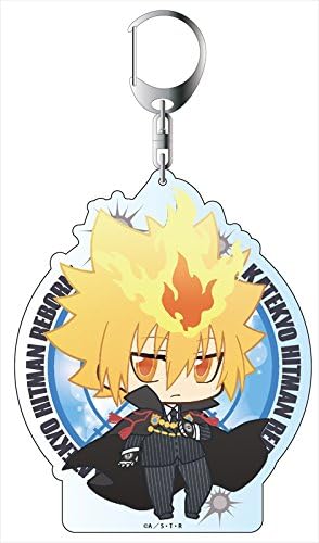 Amazon 家庭教師ヒットマン Reborn ボンゴレ I世 プリーモ デカキーホルダー ぷにキャラ アニメ 萌えグッズ 通販