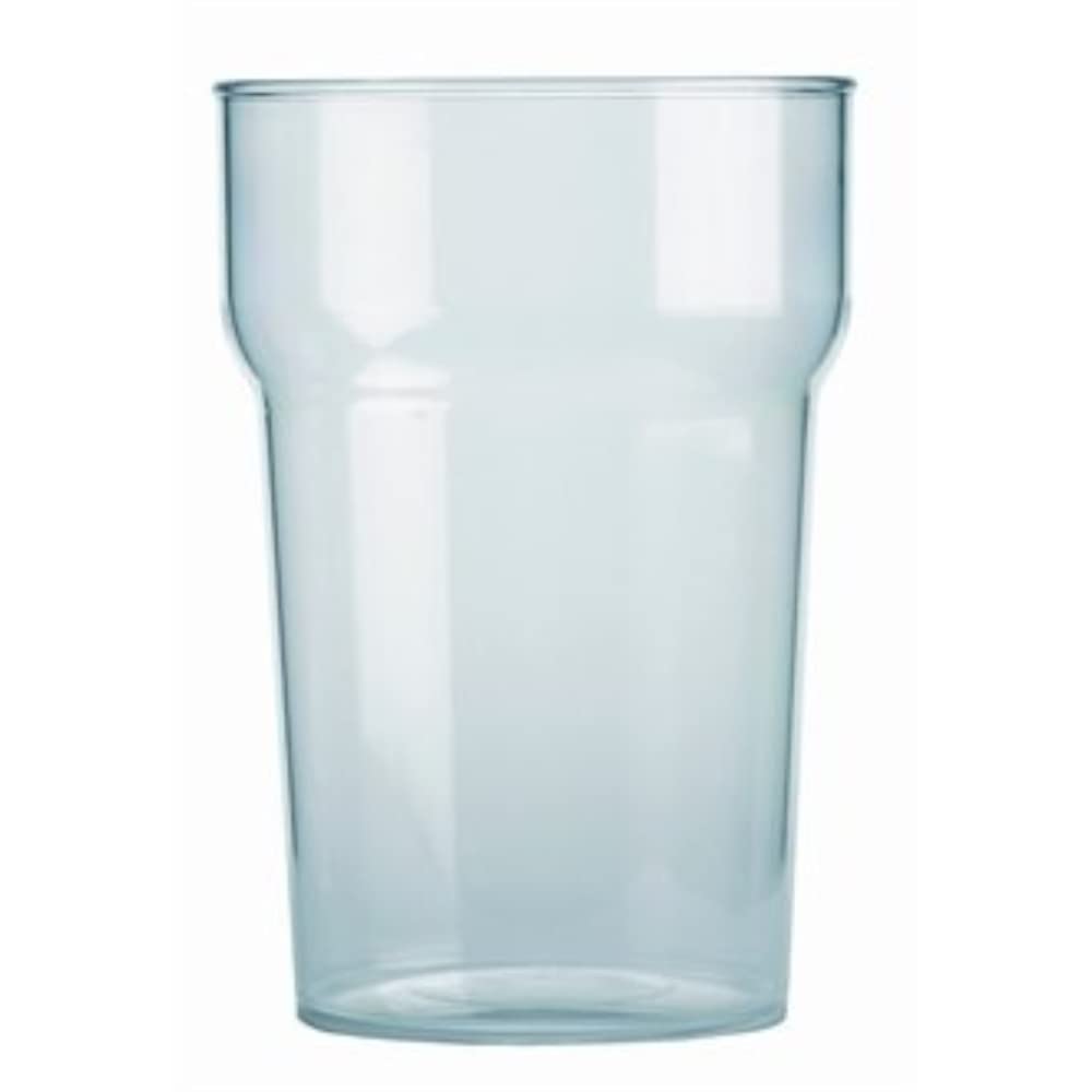 Stalwart CC564 Polycarbonate Nonic Stacking Pint Glass