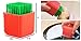 Premium Food Grade Silicone Scrubber and Brush for Cleaning (4 pc + Silicone Brush) | Antibacterial and BPA-free