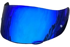 ZQIYDYP K1 Motorcycle Helmet Shield for K1, K1S, K3SV, K5, K5S, Replacement Helmet Visor for K5 (Revo Deep Blue)