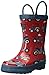 Hatley Boy's Printed Rain Boots, Farm Tractors, 8 US Child