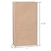 BagDream Brown Paper Lunch Bags 12LB 7x4.5x13.75 Inches 50Pcs Recyclable Kraft Paper Bags Bulk, Disposable, Large for Snack, Lunch, Sandwich, Burger, Baked Food, Packing, Craft