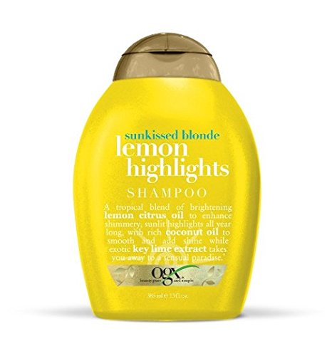 (ogx) organix shampoo sunkissed blonde lemon highlights…