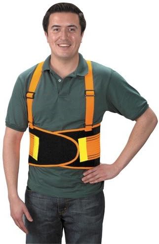 Back Support Belt With Reflector - XX-Large