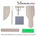 Skilled Crafter Clay Tools Set. Premium Quality Detailing, Modeling, Sculpting & Pottery Wheel Tools. 22 Piece Wood/Metal Kit. Free Sponge! Deluxe Set Best for Potters/Artists of Ceramic, Sculpey etc