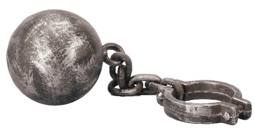 Forum Novelties 59648 Jumbo Ball & Chain