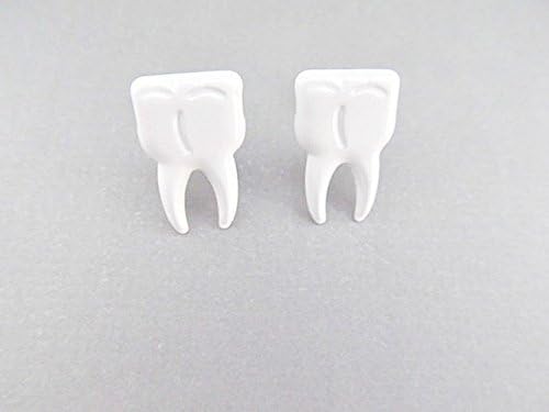 Tooth Fairy Stud Earrings Teeth earrings, Dental hygiene, hygienist, Dentist