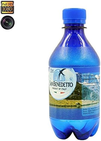 Water Bottle Spy Camera , Prweyn 32GB Hidden HD 1080P Portable Drinking Water Bottle Camcorder