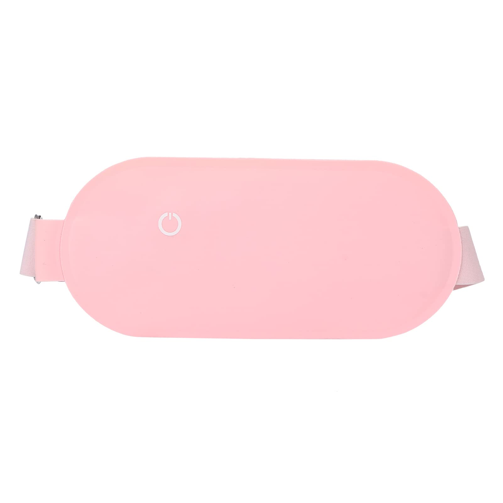 Zyyini Menstrual Heating Pad, Portable Cordless, 3 Heat Levels, Pink Fleece, Period Cramps Relief