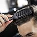 FIXBODY Vented Brush with Boar Bristle for Blow Drying, Styling and Solon, Curved Design Detangling Hair Brush for Men and Women, Massage Scalp and Added Extra Volume