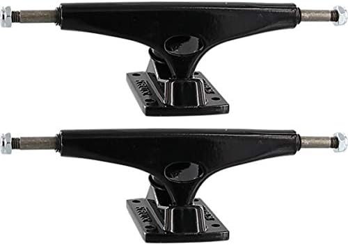 Krux Trucks Standard Black/Black Skateboard Trucks - 5.8" Hanger 8.5" Axle (Set of 2)