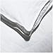 Amazon Brand – Pinzon Hypoallergenic White Goose Down Comforter, 100% Cotton Cover - Medium Warmth, Full/Queen
