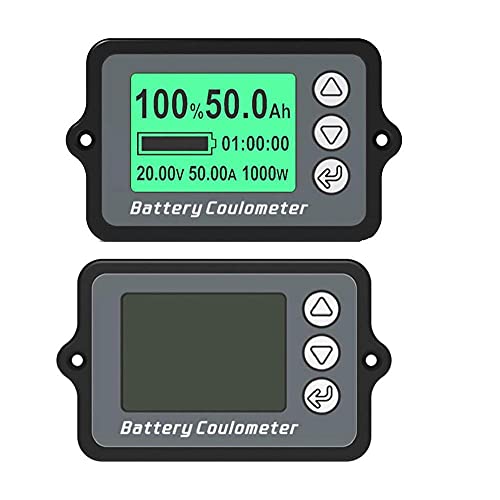 ODOUKEY -Batterij Capaciteit Teste Batterij Indicator Batterij Capaciteit Tester TK15 50A Voltage Gauge Meter met LCD… - Image 4