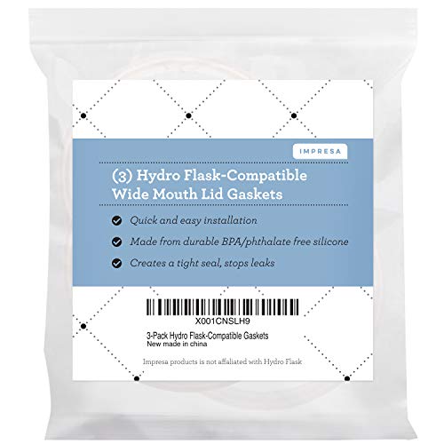 3Pack of Hydro Wide Mouth Lid Gaskets / Seals