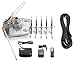 Outdoor Amplified Antenna，GET TV Antenna 150 Miles Range-360° Rotation Outdoor Digital HDTV Antenna-Wireless Remote