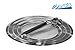 Splatter Screen Grease Splatter Guard with Heavy-Duty Folding Handle - Stainless Steel Screen Cover - Fits Most Frying Pans & Other Cooking Pots & Pans - Stronger Handle Than Other Pan Covers