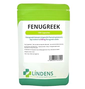 Bockshornklee-Samen-Extrakt 610mg 3-PACK 300 Kapseln Trigonella foenum-Graecum