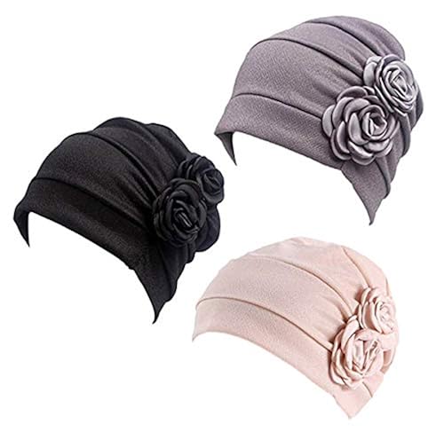 Beanie Cancer Head Wraps Amazon Chemo Turban Flower Head Wrap