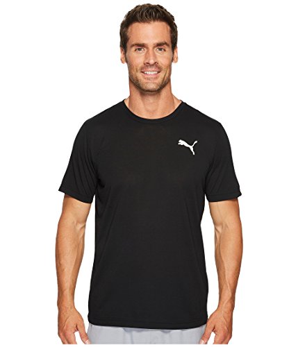 PUMA Men's Active T-Shirt, Black, M