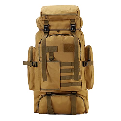 Camping Hiking Backpack,70L Large Capacity Waterproof Military