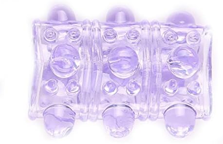 Topgee 1Pc Sex Products Men Delay Premature Lock Fine Sex Toys for Men Crystal Set,Random Color