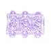 Topgee 1Pc Sex Products Men Delay Premature Lock Fine Sex Toys for Men Crystal Set,Random Color