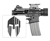 3 - Spartan Helmet Vinyl Decals / Stickers AR-15 AR15 Lower, Helmets, Hard Hats, Stealthy Black Ops American Flags