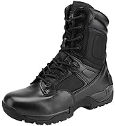 Amazon.com: NORTIV 8 - Botas tácticas de trabajo tipo militar para hombre,  para senderismo, motociclismo, combate : Ropa, Zapatos y Joyería
