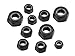 Alloy Steel Lock Nuts Assortment Set Self-Locking Hex Nuts Nylon Locknuts M2 M2.5 M3 M4 M5 M6