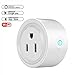 LEIMI Wifi Smart Plug Outlet, No Hub Required, Works with Alexa ,Wi-Fi, Wireless Outlet Plug-In Timer Switches Socket, Control from Anywhere for Household Appliances (Wifi Plug Mini)