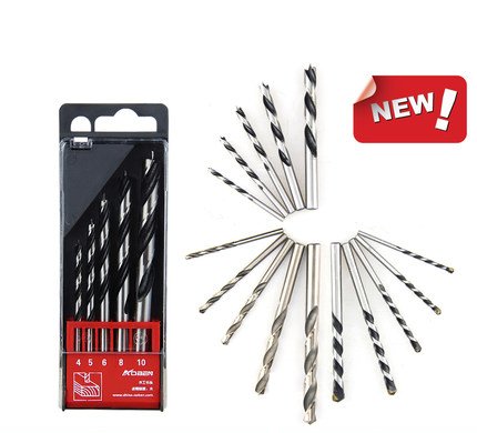 Generic Metal : Multifunctional domestic woodworking drill twist drill metal wood tile floor impact drill bit