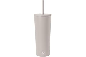 Simple Modern Insulated Tumbler with Straw and Lid | Iced Coffee Cup Reusable Stainless Steel Water Bottle Travel Mug | Gifts