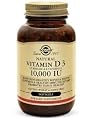 Solgar, Vitamin D3 (Cholecalciferol) 10,000 IU 120 Softgels (Pack of 3)