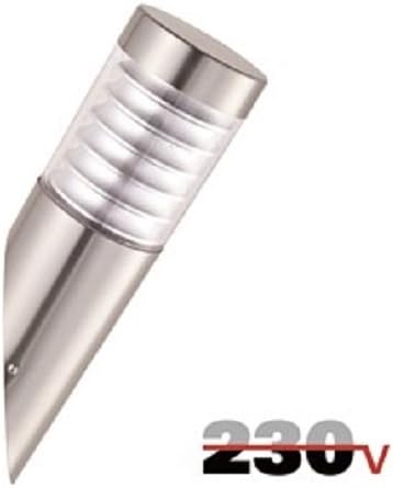 2 x Luxform Quebec 240v Angled Wall Light - Outdoor Garden Lighting