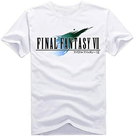 JCvCX Final Cosplay Shirt Logo Tee Shirt White Cotton Shirt