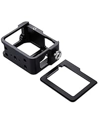 PULUZ GoPro HERO5 - Carcasa protectora para GoPro HERO5 (aleación de aluminio CNC, marco de seguridad y 2,047 en filtro de lente UV)