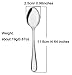 Coffee Espresso Spoons, Demitasse Espresso Spoons, AOOSY 4.64 Inches Stainless Steel Mini Coffee Spoon, Set of 8