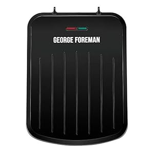 George Foreman 25800 Small Fit Grill - Versatile Griddle, Hot Plate and Toastie Machine with Speedy Heat Up and Easy…