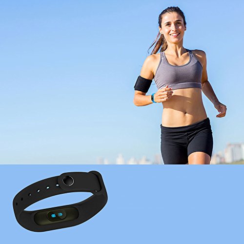 Refaxi Smart Watch Bracelet Wristband Fitness Tracker Blood Pressure Heart Rate Monitor (Black)