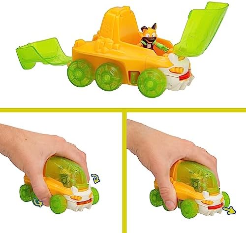 METAZELLS Wrock Raider - Veículo grande com muitas funções, incluindo outro veículo mais pequeno e figuras Metazells - Presente ótimo para RAPAZES e RAPARIGAS +4 anos