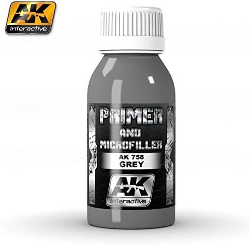 Ak Interactive Ak758 Xtreme Metal Line Grey Primer And Microfiller 100Ml