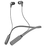 Skullcandy Ink’d Bluetooth Wireless In-Ear Earbuds with Mic (Street Gray/Chrome)