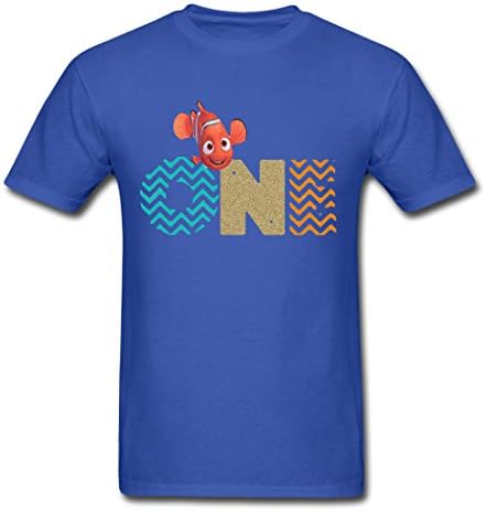 Uncle Tommy Amazing Finding One Nemo Bruce Marlin Males Royal blue Shirt Small