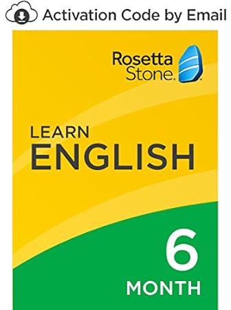 Rosetta Stone: Learn English (American) for 6 months on iOS, Android, PC, and Mac - mobile & online access [PC/Mac Online Code]
