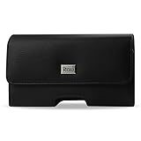 Reiko Reiko Leather Horizontal Carrying Pouch / Case With Card Holder For Iphone 6 Plus 5.5Inch Black - Carrying Case - Retail Packaging - Black