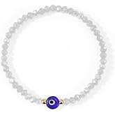 EQUBIO Natural Stone Bracelet for women, Adjustable Handmade Design with Colorful Gem Beads, Inspirational Fashion Jewelry Gifts for Daily Wear, Travel,Healing