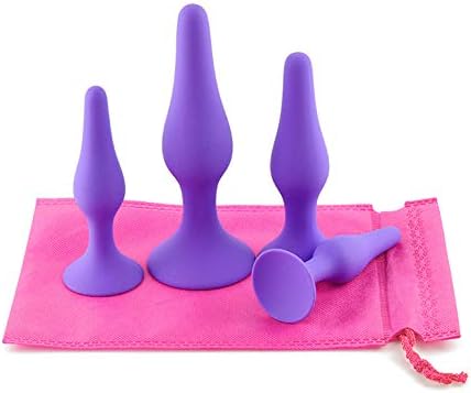 DVOSMISLEN Anales Plug Kit Silicone Comfortable Insert Toys Stick for Him and Her D190111