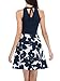 MSBASIC Women's Halter Neck Off Shoulder A-line Cocktail Party Dress