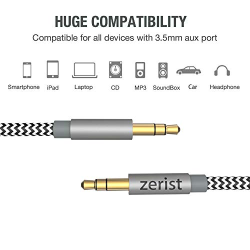 1 Extension+Braided+Zerist+Tangle+Free+Headphones