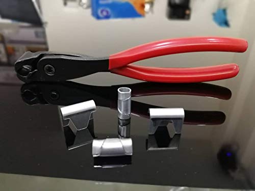 Clip Tool +250 Large Wire Mesh Clips - Gabions, Cage making, fencing, Mesh Panels, Clinch Clips *UK MADE* CT-35 Clips